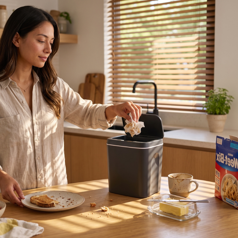 SmartNook™ WaveOpen Motion Sensor Bin