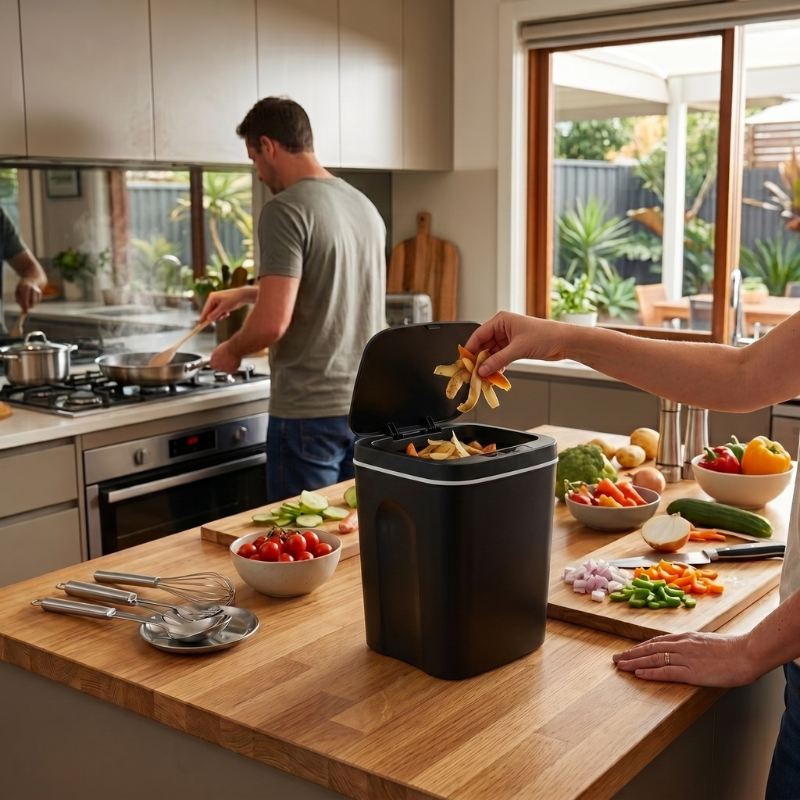 SmartNook™ WaveOpen Motion Sensor Bin