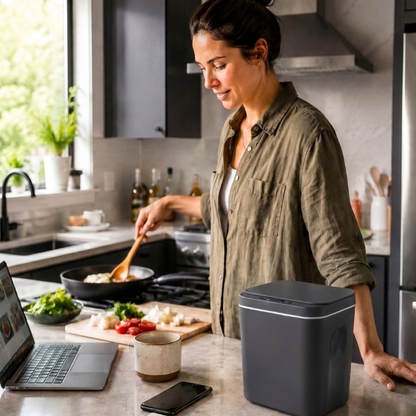 SmartNook™ WaveOpen Motion Sensor Bin